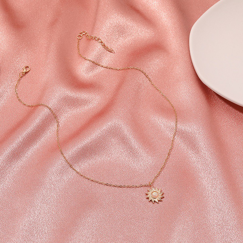 vòng cổ Mặt Hình Mặt Trời Nhỏ Nhắn Dễ Thương