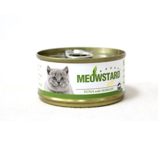 [HCM] Pate Meowstard Eco Cho Mèo, Cho Thú Cưng lon 80gr