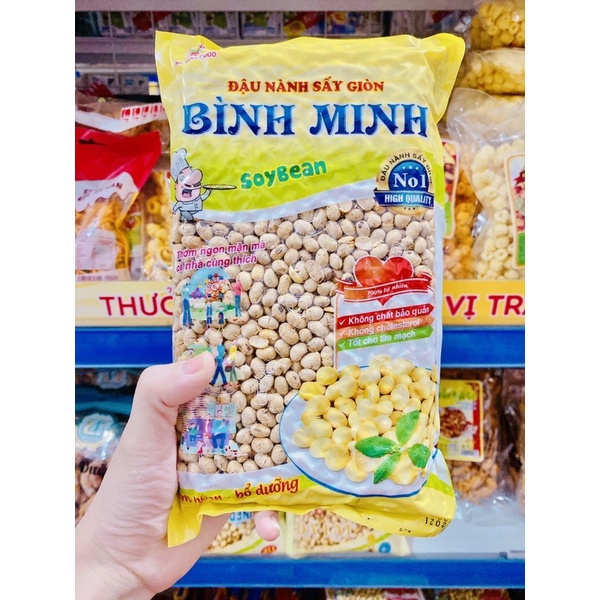 ĐẬU NÀNH SẤY GIÒN (ĐẬU TƯƠNG) TÂN VIỆT 350G