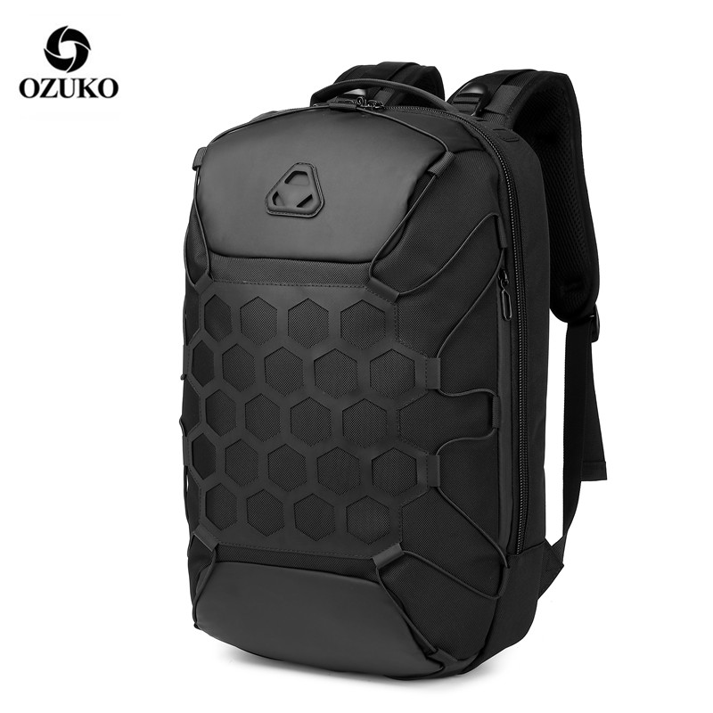Balo OZUKO chống trộm chống thấm nước đựng được laptop 15.6inch dành cho nam thanh thiếu niên đi học/đi du lịch