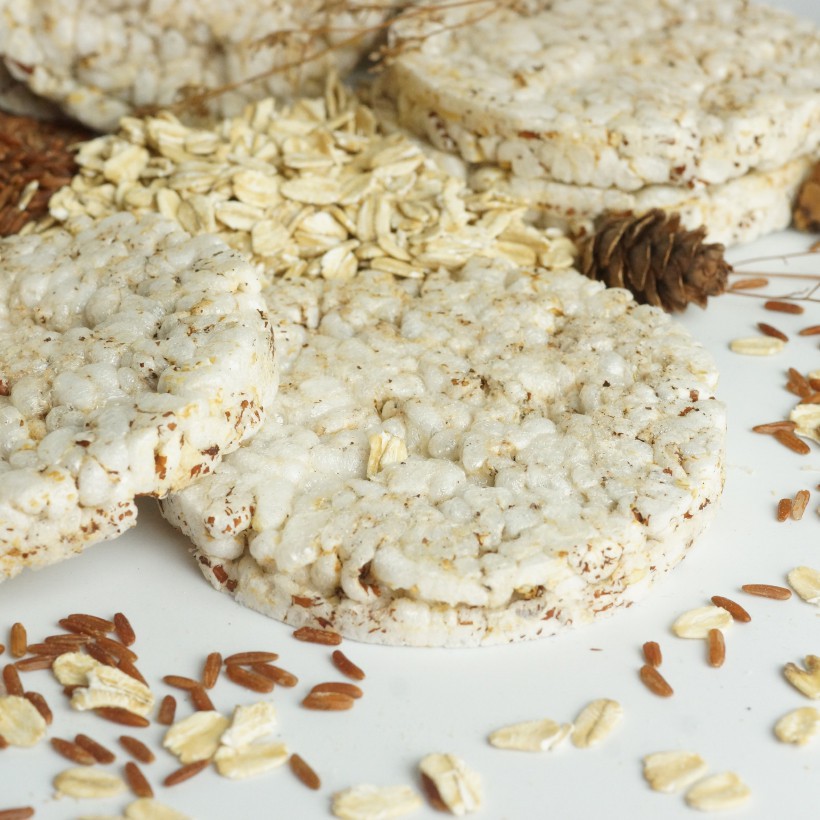 Bánh gạo lứt Yến Mạch ăn kiêng, tập GYM GUfoods - gói 165gram- 500gram | BigBuy360 - bigbuy360.vn