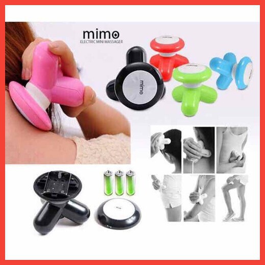 MÁY MASSAGE TOÀN THÂN CẦM TAY MINI 3 CHÂN MIMO XY-3199 DÙNG PIN TIỂU HOẶC CÁP SẠC TIỆN DỤNG NHIỀU MÀU FULLBOX