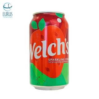 Nước Ngọt Welch's Sparkling Strawberry Soda - 335ML