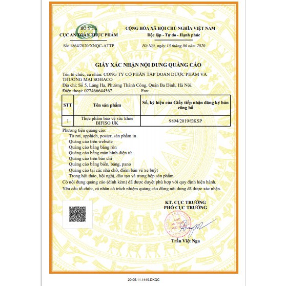 Men Vi Sinh BIFISO Dạng Viên - Dành cho người viêm đại tràng, rối loạn tiêu hóa, hội chứng ruột kích thích