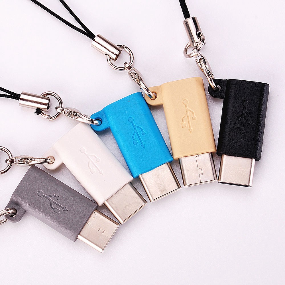 Bộ 1/5 dây cáp chuyển đổi micro USB qua loại C 3.1 chuyên dụng