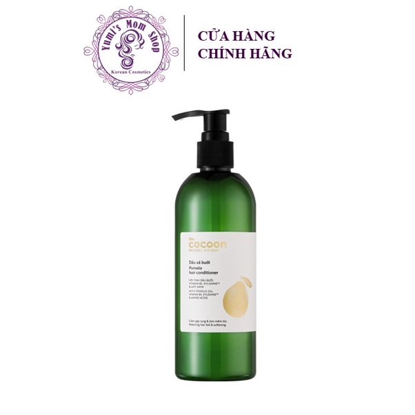 Dầu Xả Tinh Chất Dầu Bưởi Giúp Giảm Gãy Rụng &amp; Kích Thích Mọc Tóc Cocoon Pomelo Conditioner 310ml