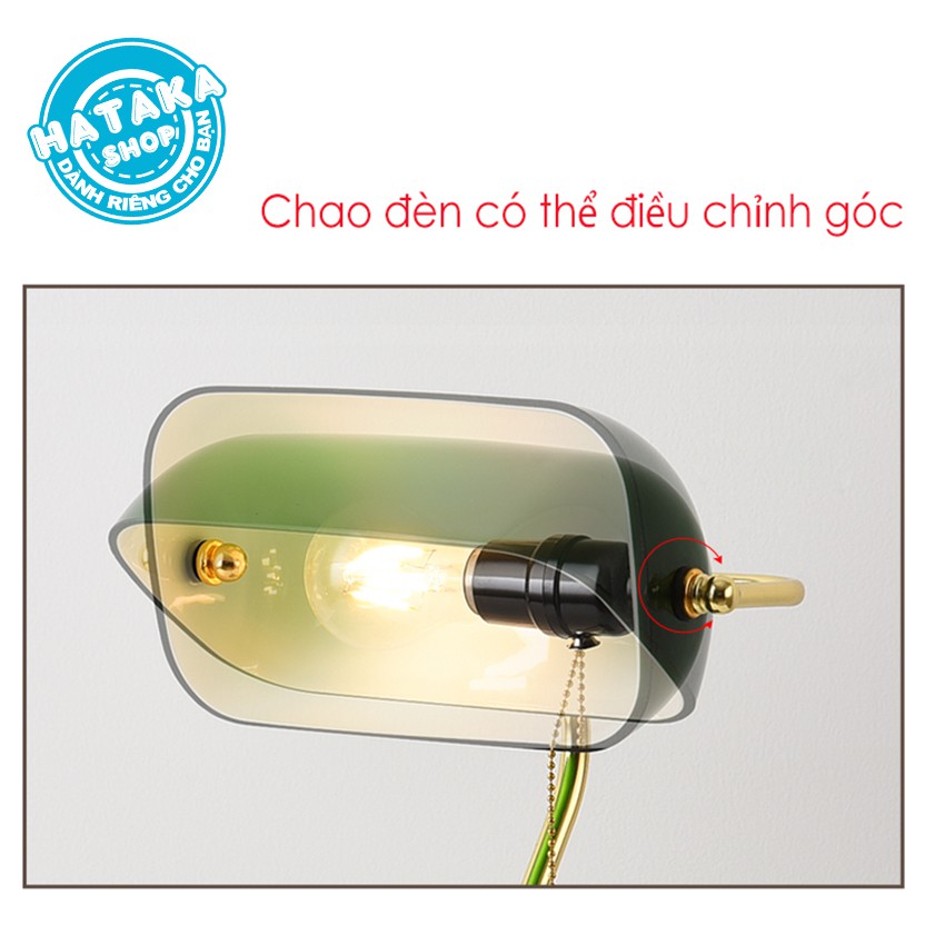 Đèn bàn học, đọc sách, làm việc BANKER bóng chống cận bảo vệ mắt