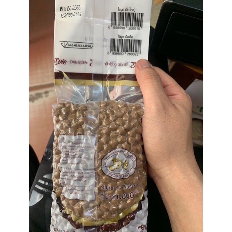 Trân châu đường đen thái Lan 1kg