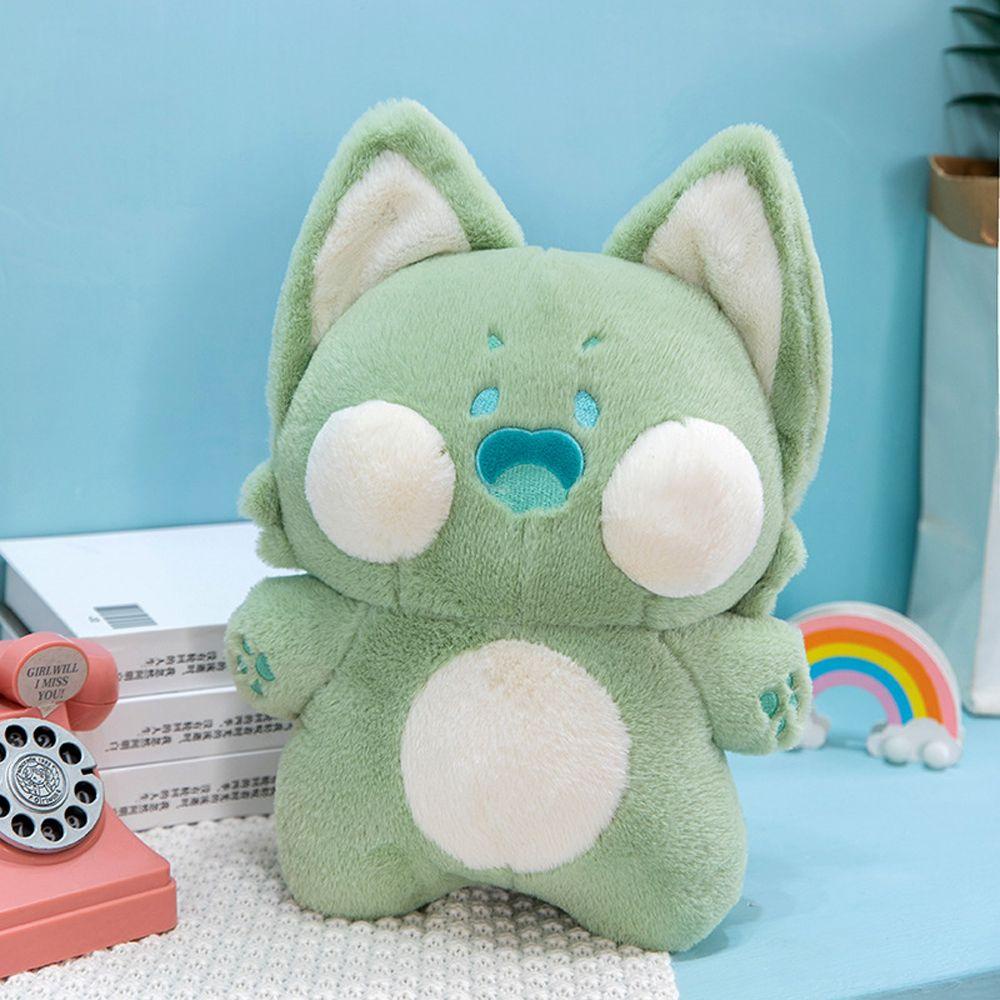 Đồ chơi nhồi bông Hình Mèo Hoạt Hình 23cm Đáng Yêu Trang Trí Nhà Cửa