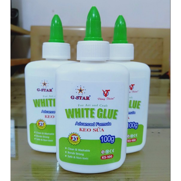 Keo sữa lọ 40g và 100g G-star