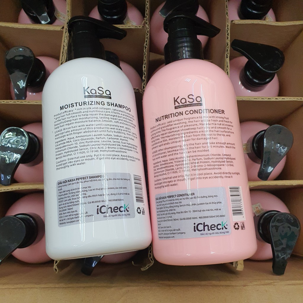 DẦU GỘI XẢ KASA SIÊU PHỤC HỒI TÓC 500ml*2 | BigBuy360 - bigbuy360.vn