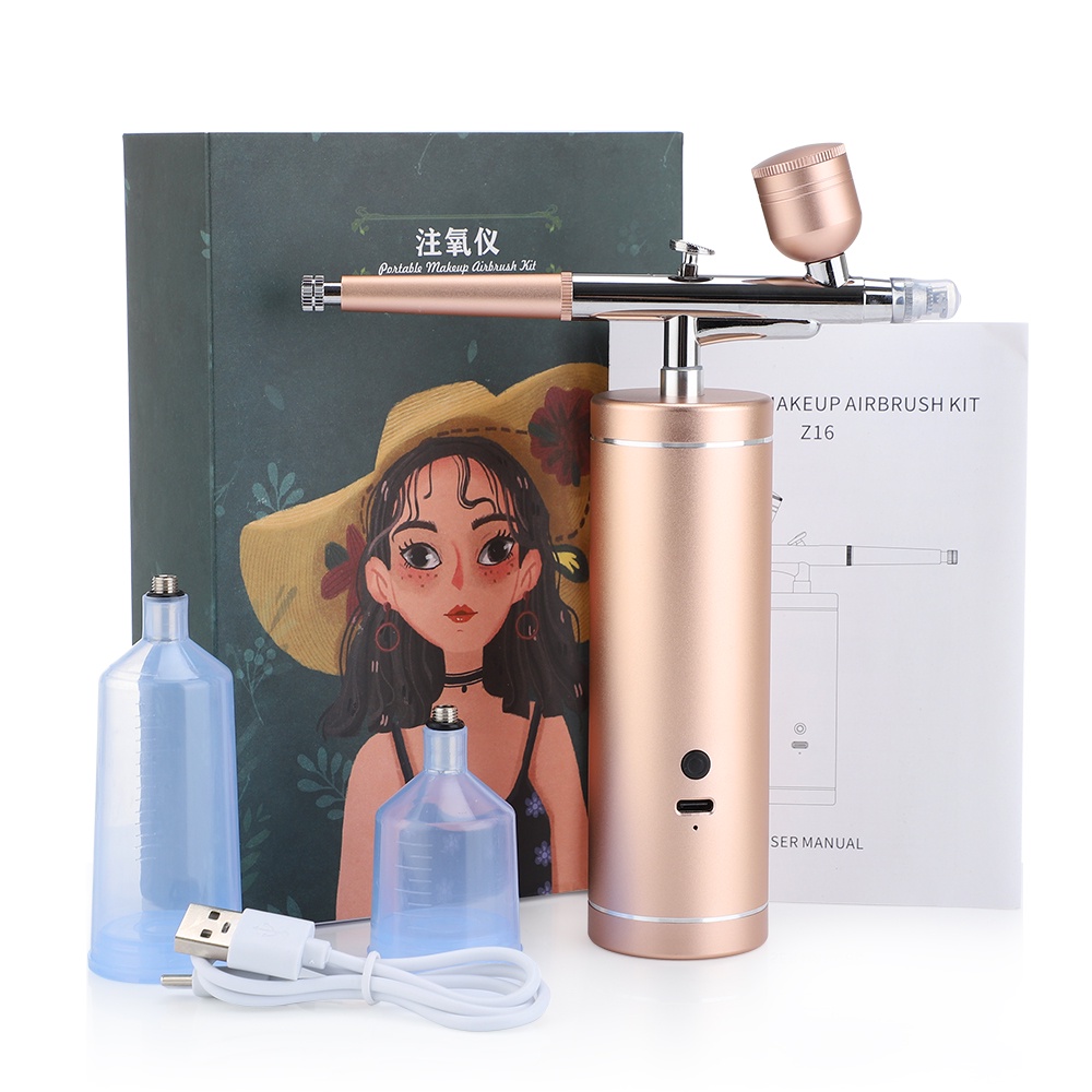 máy phun sương nano mini Máy Phun Oxy Nano Cầm Tay Áp Suất Cao Kích Thước Nhỏ Gọn Giúp Dưỡng Ẩm Và Làm Sạch Lỗ Chân Lông Sạc USB