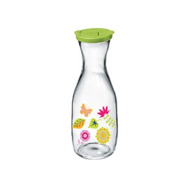 Bình nước 1000ml GLASSLOCK IJ911 trắng trơn