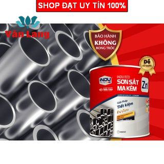 Sơn sắt mạ kẽm INDU hộp 2,5 Kg Bảo hành không bong tróc - Hàng chính hãng