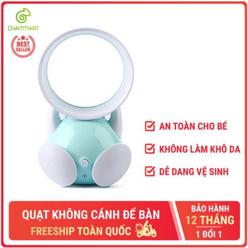 Quạt không cánh mini để bàn thông gió làm mát không khí