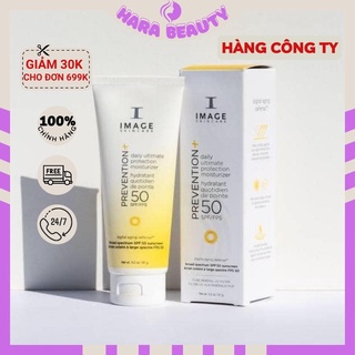 Kem chống nắng Image 50 SPF Prevention+ dành cho da khô, hỗn hợp HARA BEAUTY loại 91g Chính Hãng có Tem Phụ