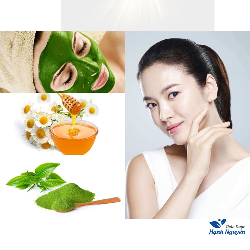Combo 10 loại bột cho da mun nguyên chất (Dưỡng da, ngăn ngừa mun, cấp ẩm, chống lão hóa) - Thảo Dược Hạnh Nguyên