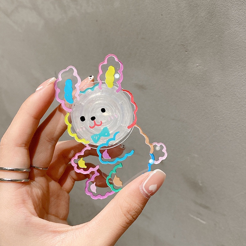 Giá Đỡ Điện Thoại Hình Bông Hoa Xinh Xắn Gấp Gọn Tiện Dụng