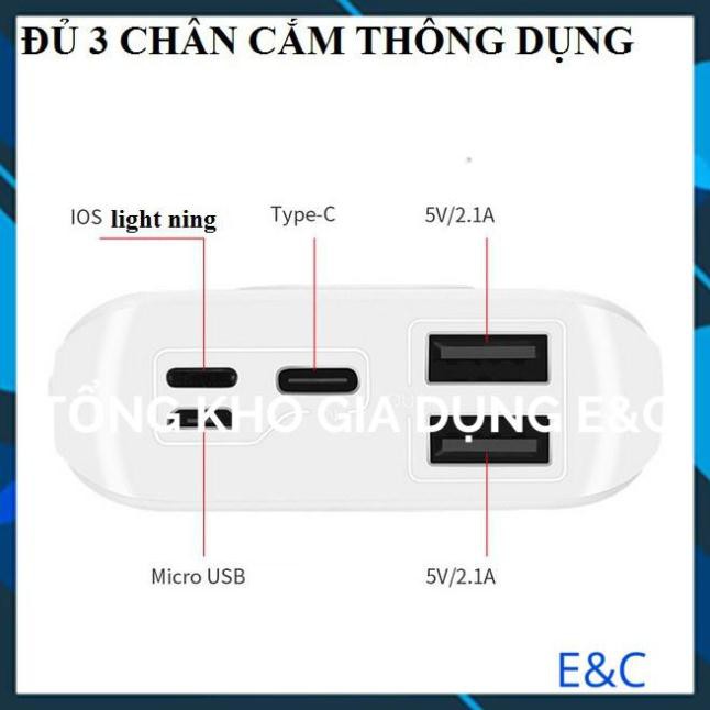 Box sạc nhanh chân cắm type c 8 cell dùng pin 18650 có LCD hiển thị, mạch sạc dự phòng