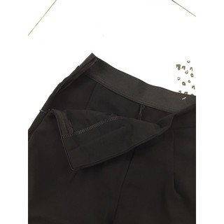 Quần baggy lưng thun khoá sườn