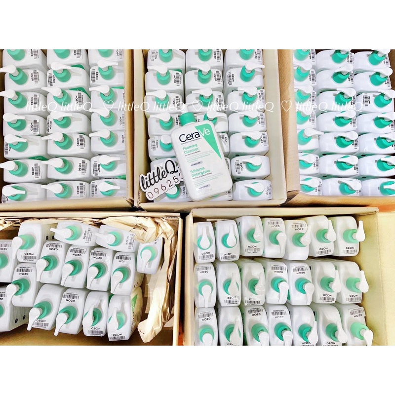 SỮA RỬA MẶT CERAVE  bản Pháp