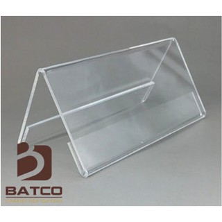 Bộ 10 kệ menu chữ A (kt 6x9cm)