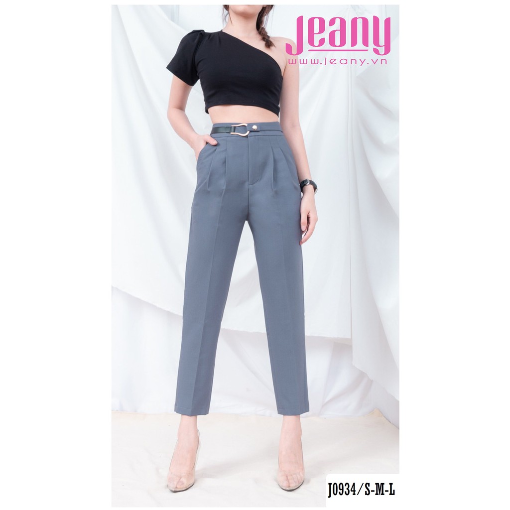Quần Tây Nữ Công Sở Màu Xanh Đơn Giản, Sang Trọng, Thời Trang J0934 - Jeany