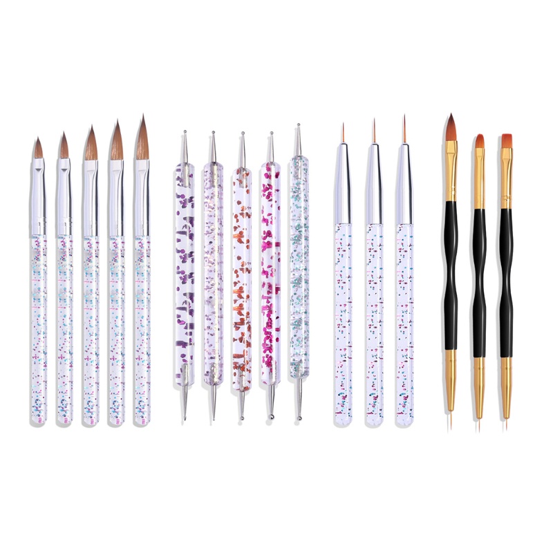 Cọ Vẽ Trang Trí Móng Nghệ Thuật Đầu Tròn