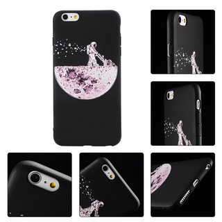 Ốp Lưng Hình Mặt Trăng Cho IPhone 6 / 6S / 6 + / 7 +
