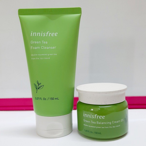 Sữa Rửa Mặt INNISFREE Trà Xanh Làm Sạch Sâu Ngăn Ngừa Mụn 150ML (CHÍNH HÃNG HÀN QUỐC)