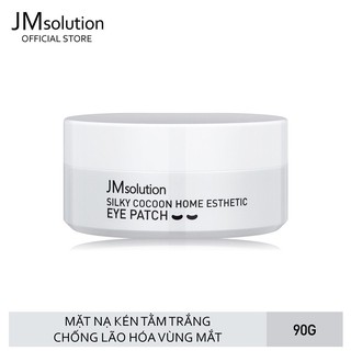 Mặt Nạ Đắp Mắt Jmsolution Silky Cocoon Home Esthetic Eye Patch Kén Tằm Trắng 90g