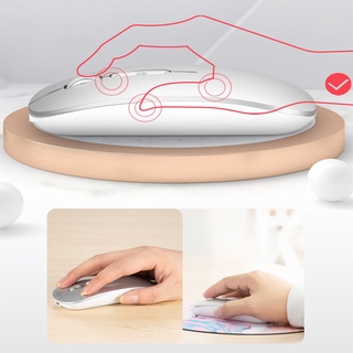 Bluetooth Mouse Super Ultra Mini 5.0 Dual-Mode Ultra-Thin Wireless Charging Mouse