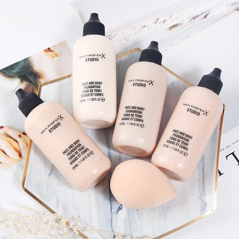 Kem nền dạng lỏng MAX FASFER dưỡng ẩm kiềm dầu chống nước lâu trôi