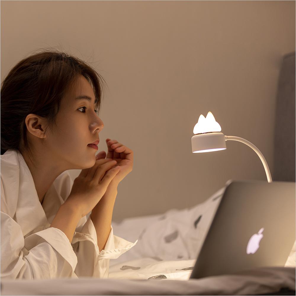 Đèn bàn kiêm đèn ngủ Xiaomi Youpin Desk Lamp + Ambient Lamp 322 pin 1200mAh Pin sạc tích điện - Minh Tín Shop