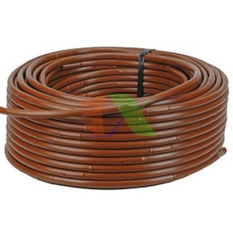 Cuộn 500m Dây tưới nhỏ giọt quấn gốc 0610.25.2L, Tưới nhỏ giọt bù áp quanh gốc cây ăn trái 6mm