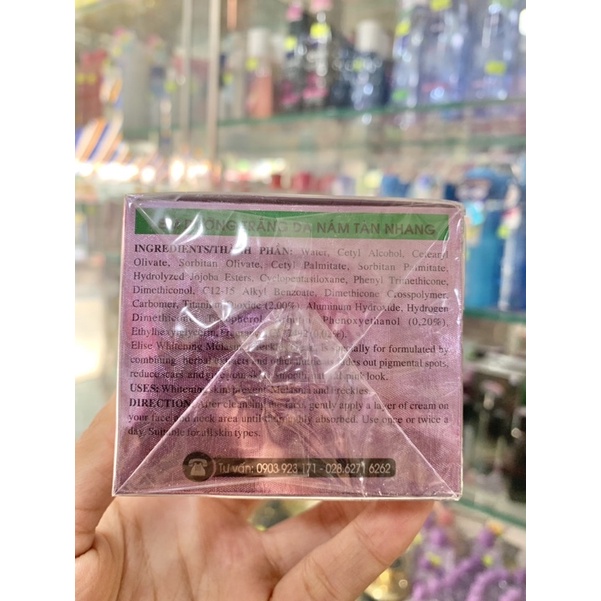 Kem elise dưỡng trắng da - hết nám - tan nhang hủ 10g