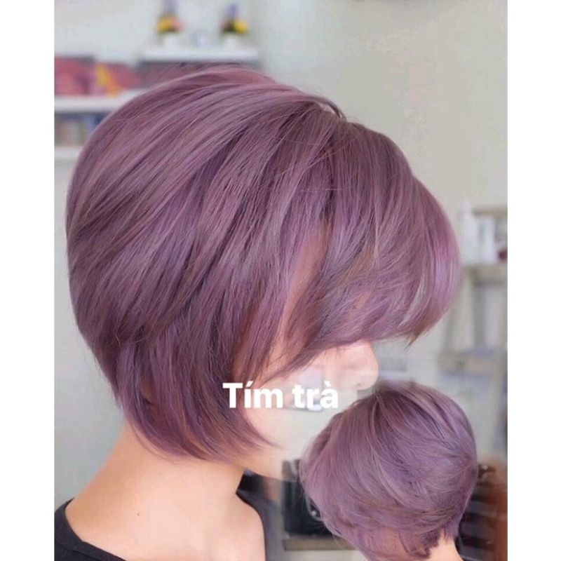 Thuốc nhuộm tóc chuẩn 5D NEVCOLOR không cần oxi tím cà