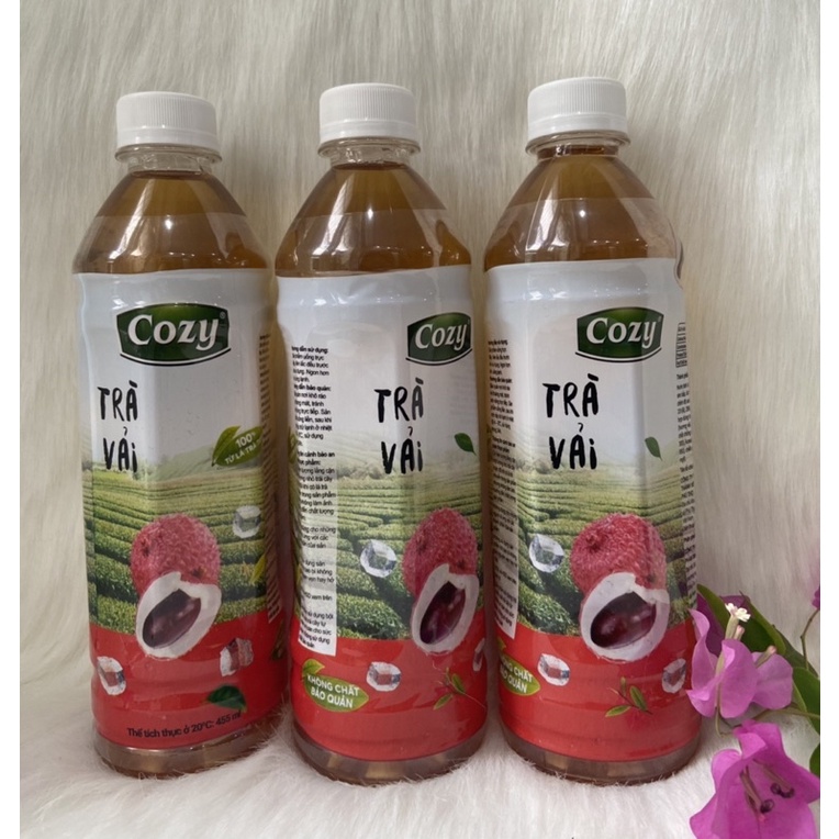 1 Lốc Trà Vải Cozy /6 Chai* 445ml