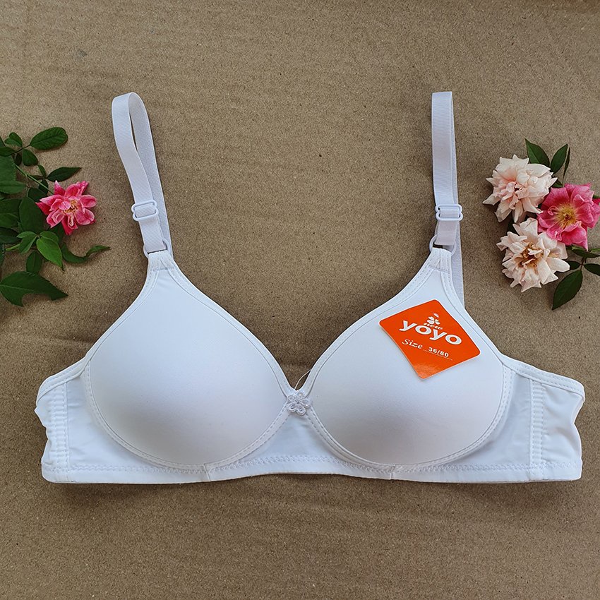 Áo lót ngực 639 - Ko Gọng - Chất Đúc su - Mút mỏng