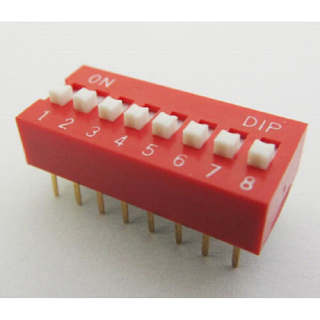 DIP Switch 8 - Công Tắc Gạt DIP SW-8