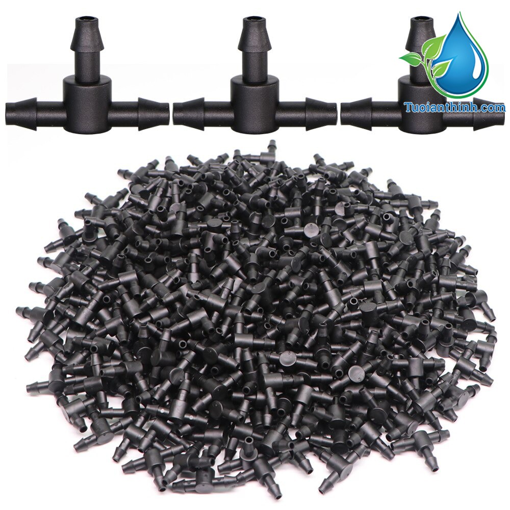 COMBO 10 TÊ CHIA 3 ỐNG 6MM - TÊ 3 NGẠNH ỐNG 6MM