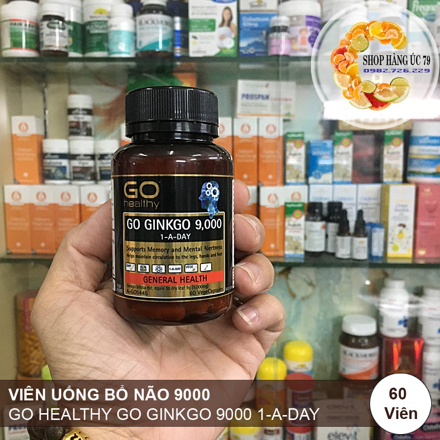 BỔ NÃO - GO HEALTHY GINKGO 9000