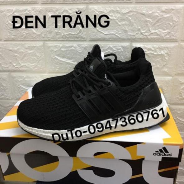 [FREESHIP - SẴN] [FREESHIP-FULLBOX-SALE 3 NGÀY] Giày ultra boost đen, trắng, xám size Nam Nữ > ✭