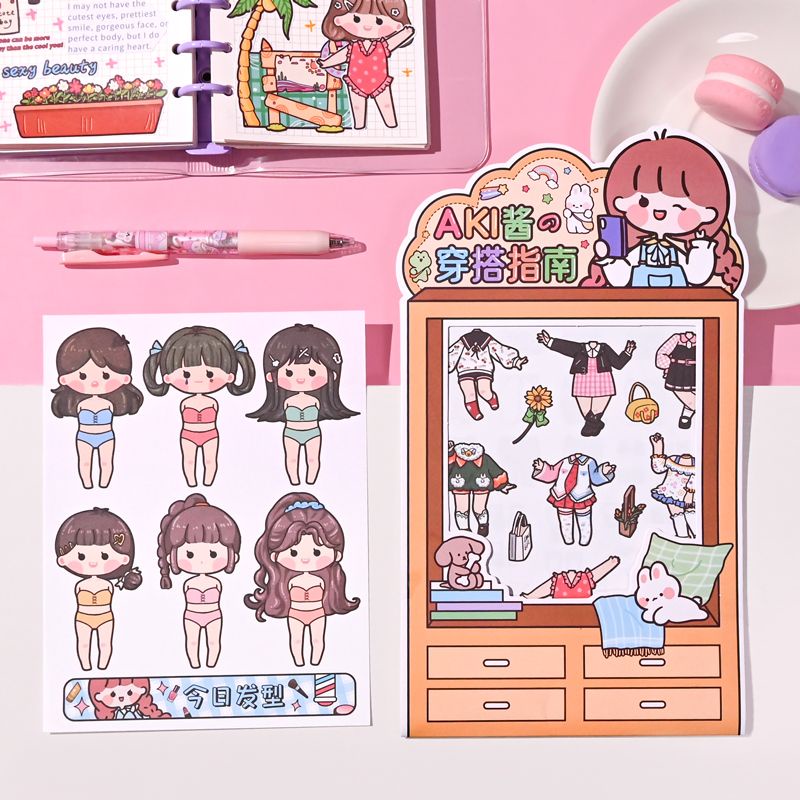 Sitker Cute  Miếng Dán Trang Trí Tủ Quần Áo Họa Tiết Hoạt Hình Xinh Xắn Cho Bé Gái  Hình Dán Công Chúa