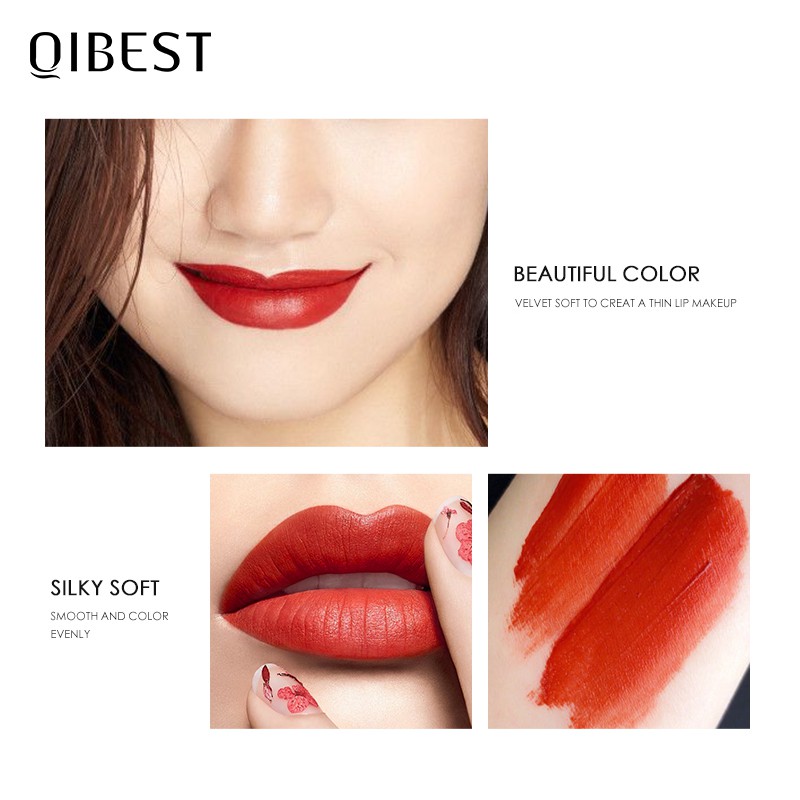 Son Môi Qibest Mini Chống Thấm Nước Và Lâu Trôi Cao Cấp 14.5g | BigBuy360 - bigbuy360.vn