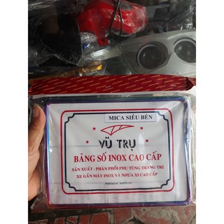 Khung biển số titan