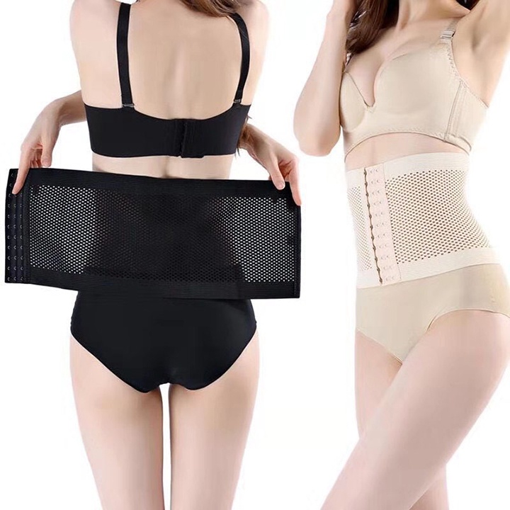 Gen đai nịt bụng định hình The Ladies eo thon giảm mỡ bụng săn chắc chống cuộn có nấc cài cho nữ Sumio_offical