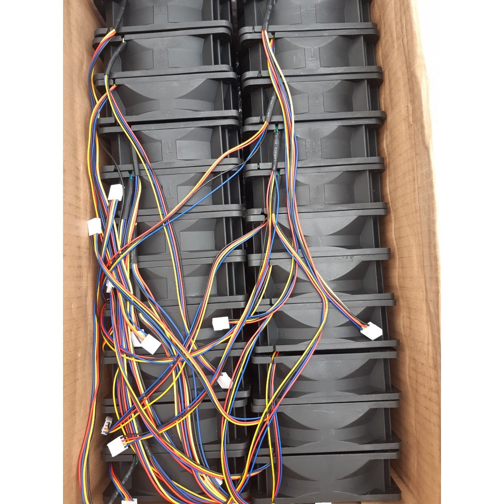 Quạt làm mát 12cm chạy điện 12v 0.9A nhiều hãng