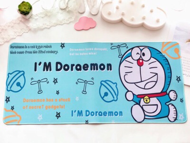 TẤM LÓT TRẢI BÀN PHÍM, LAPTOP, IPAD DORAEMON DOREMON