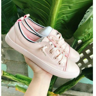 Giày Thể Thao Nữ Basic Phối Viền Chun Hot Trend (H13)